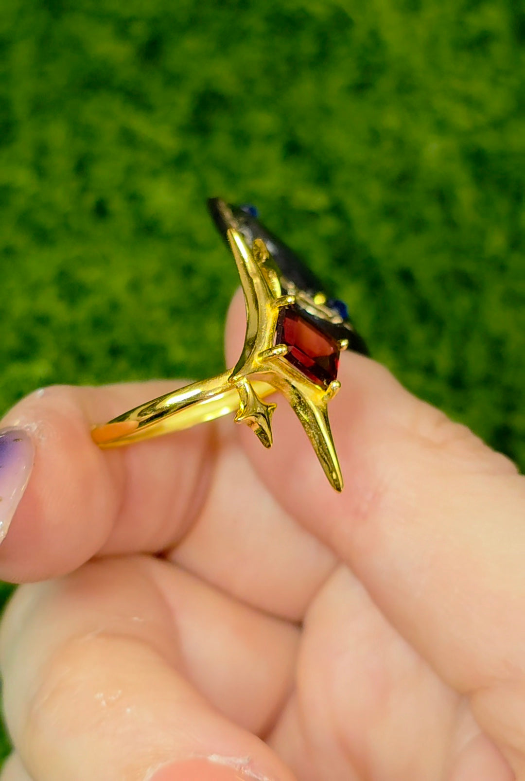 Garnet Starshine Ring B