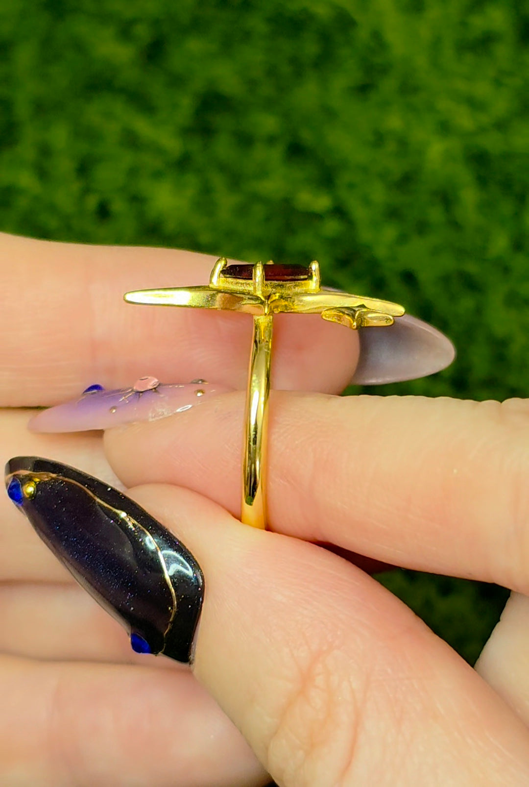 Garnet Starshine Ring B
