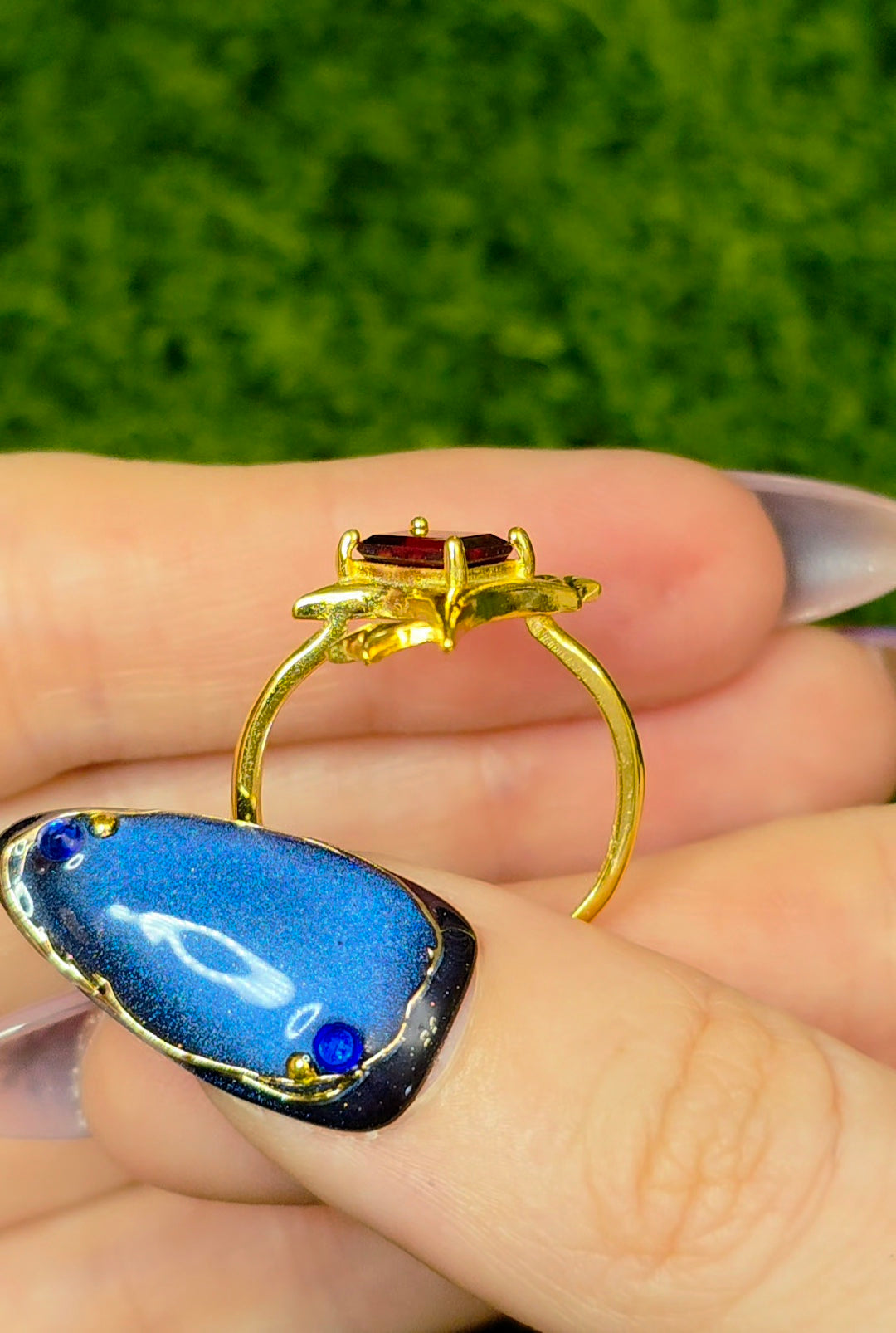 Garnet Starshine Ring B