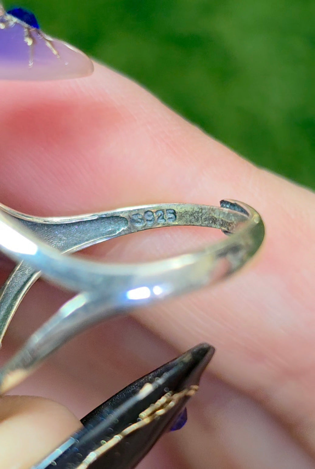 Prehnite Necromancer Ring