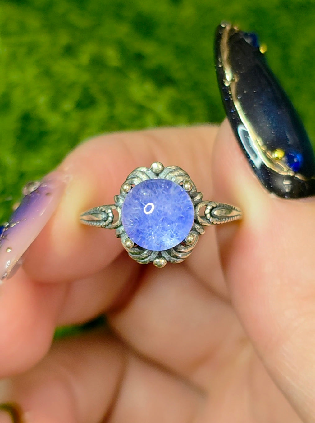 Dumotierite Ring
