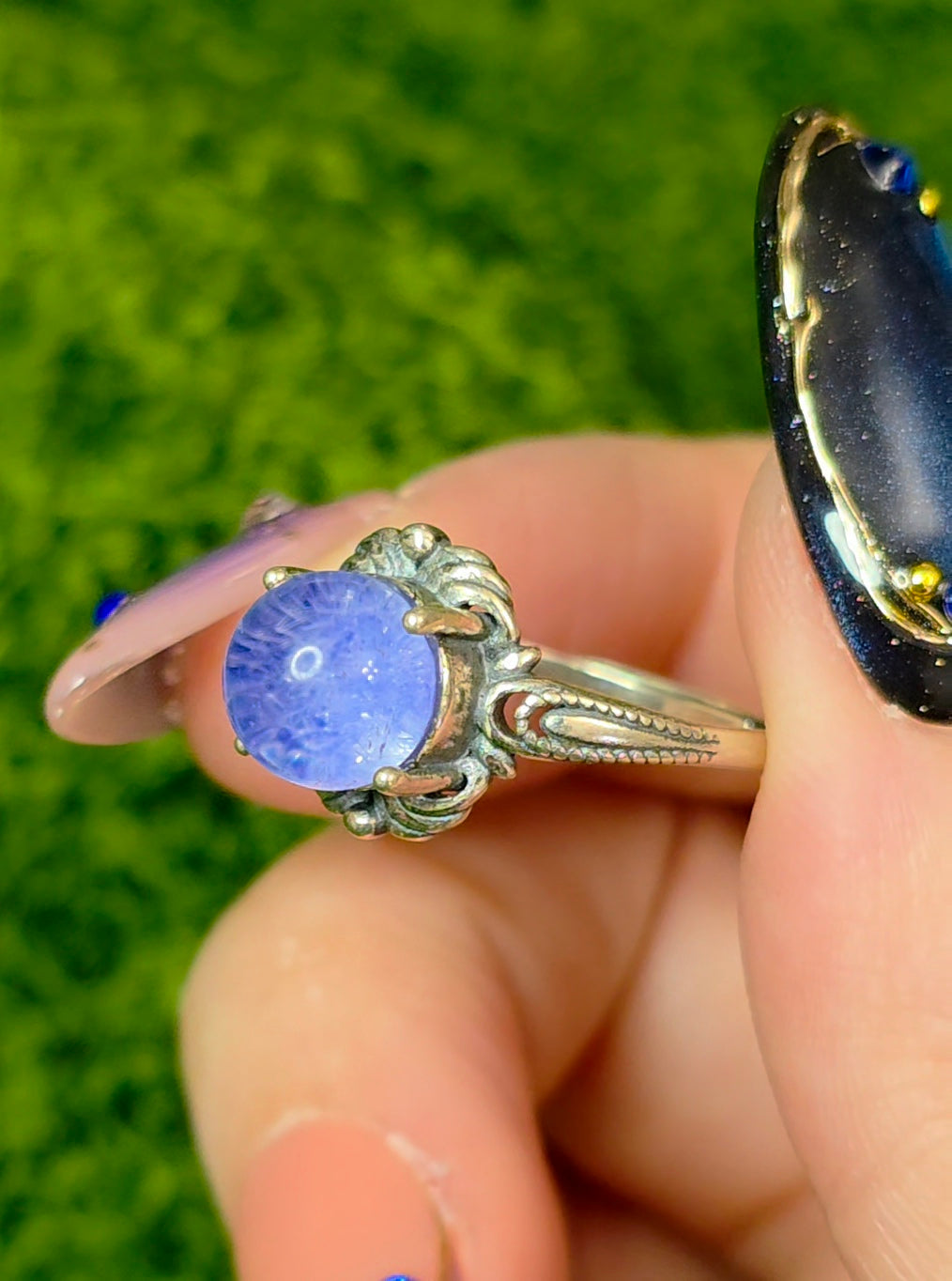Dumotierite Ring