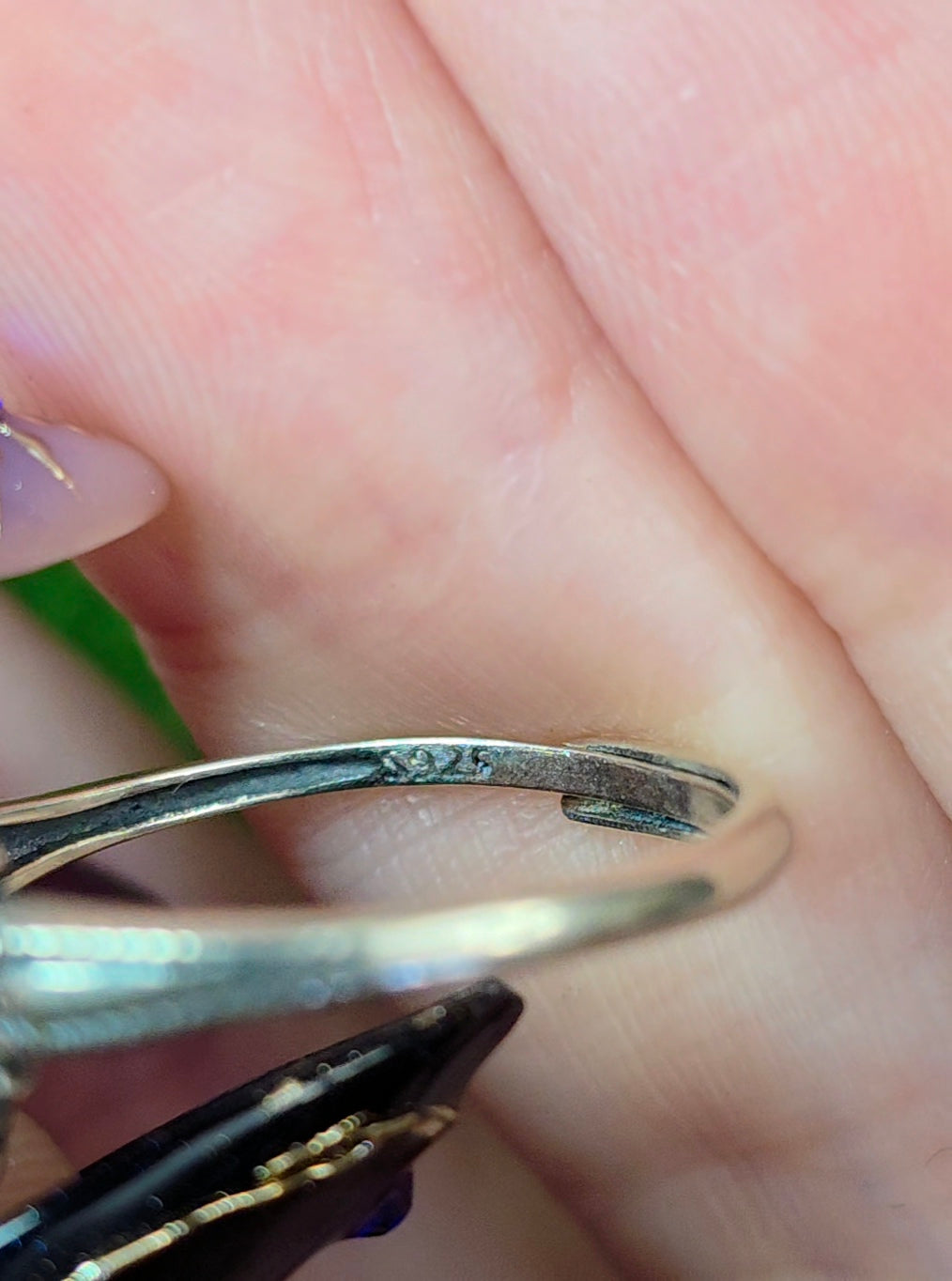 Dumotierite Ring