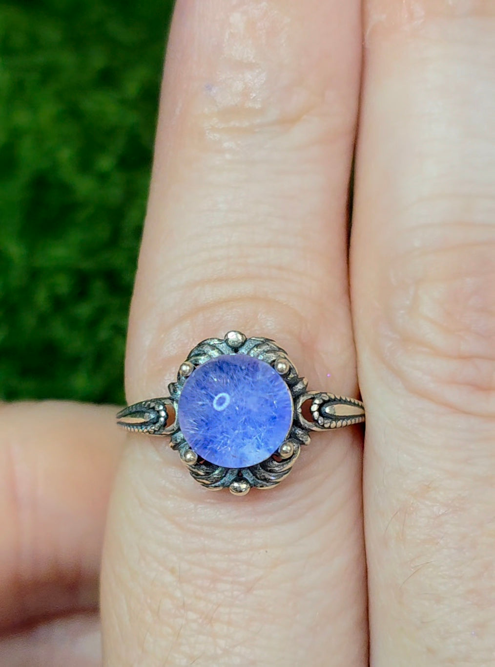 Dumotierite Ring