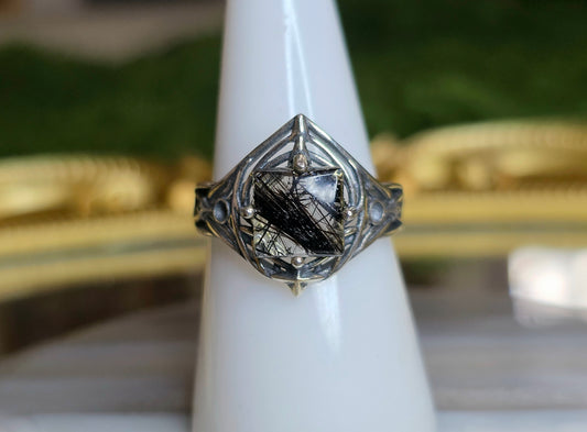 Black Rutile Ring C