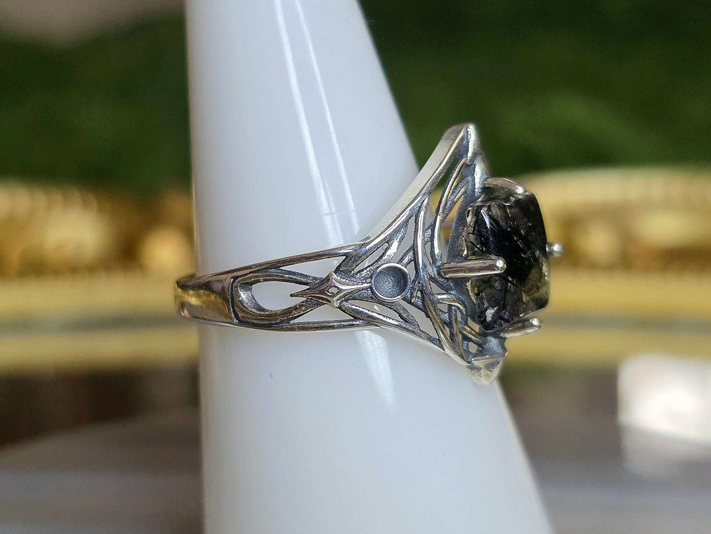 Black Rutile Ring C