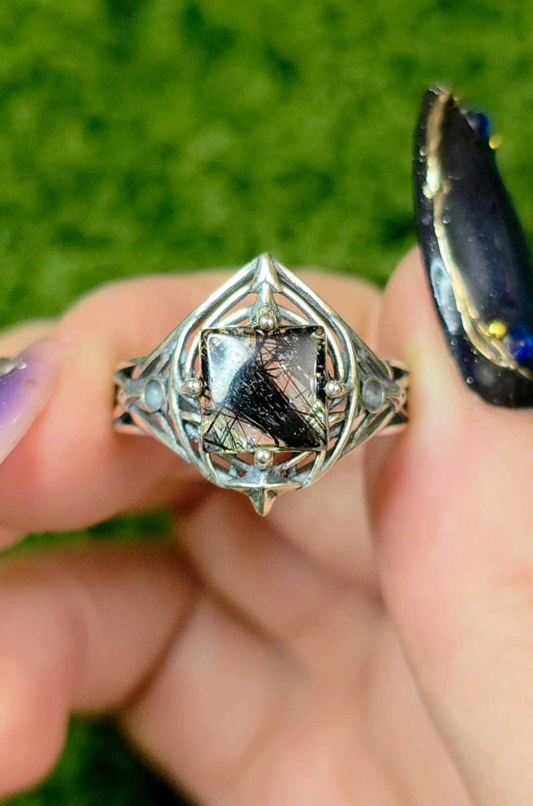 Black Rutile Ring C