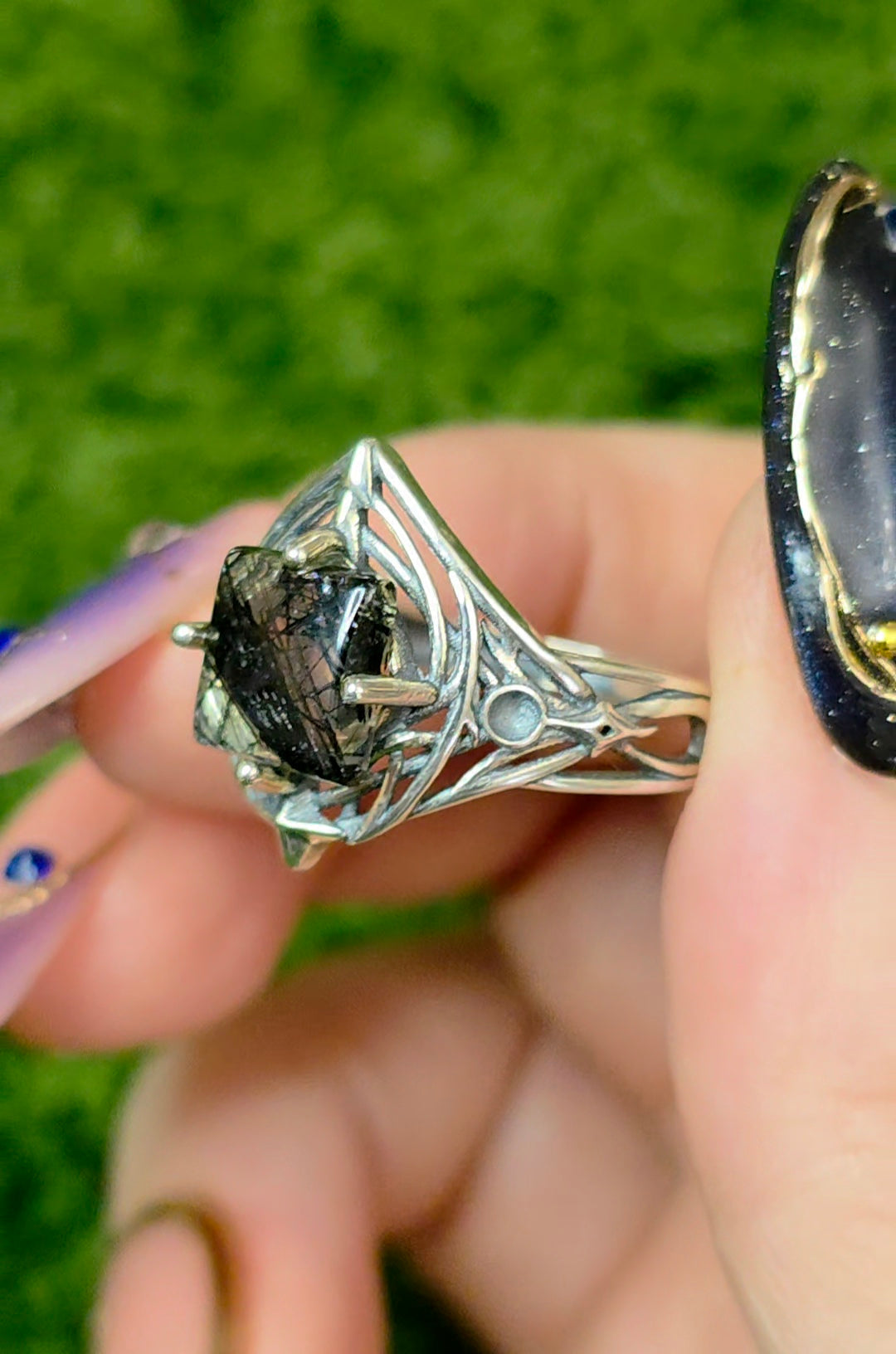 Black Rutile Ring C