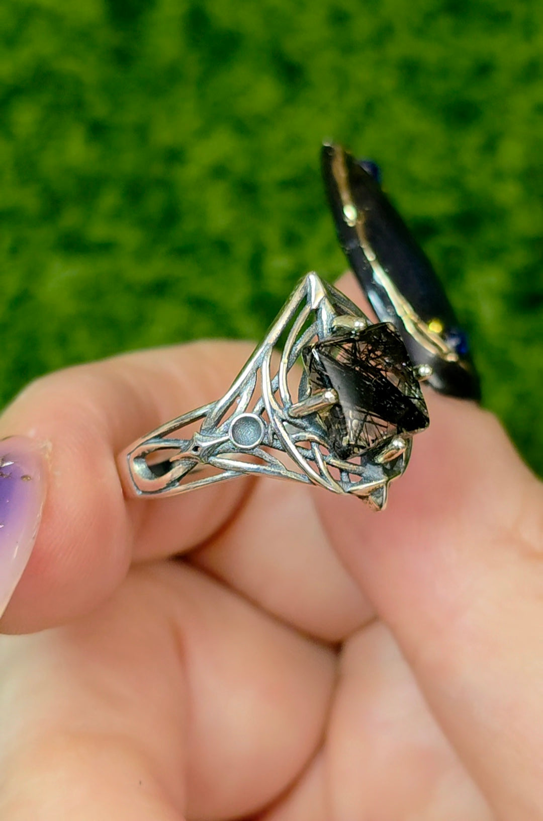 Black Rutile Ring C