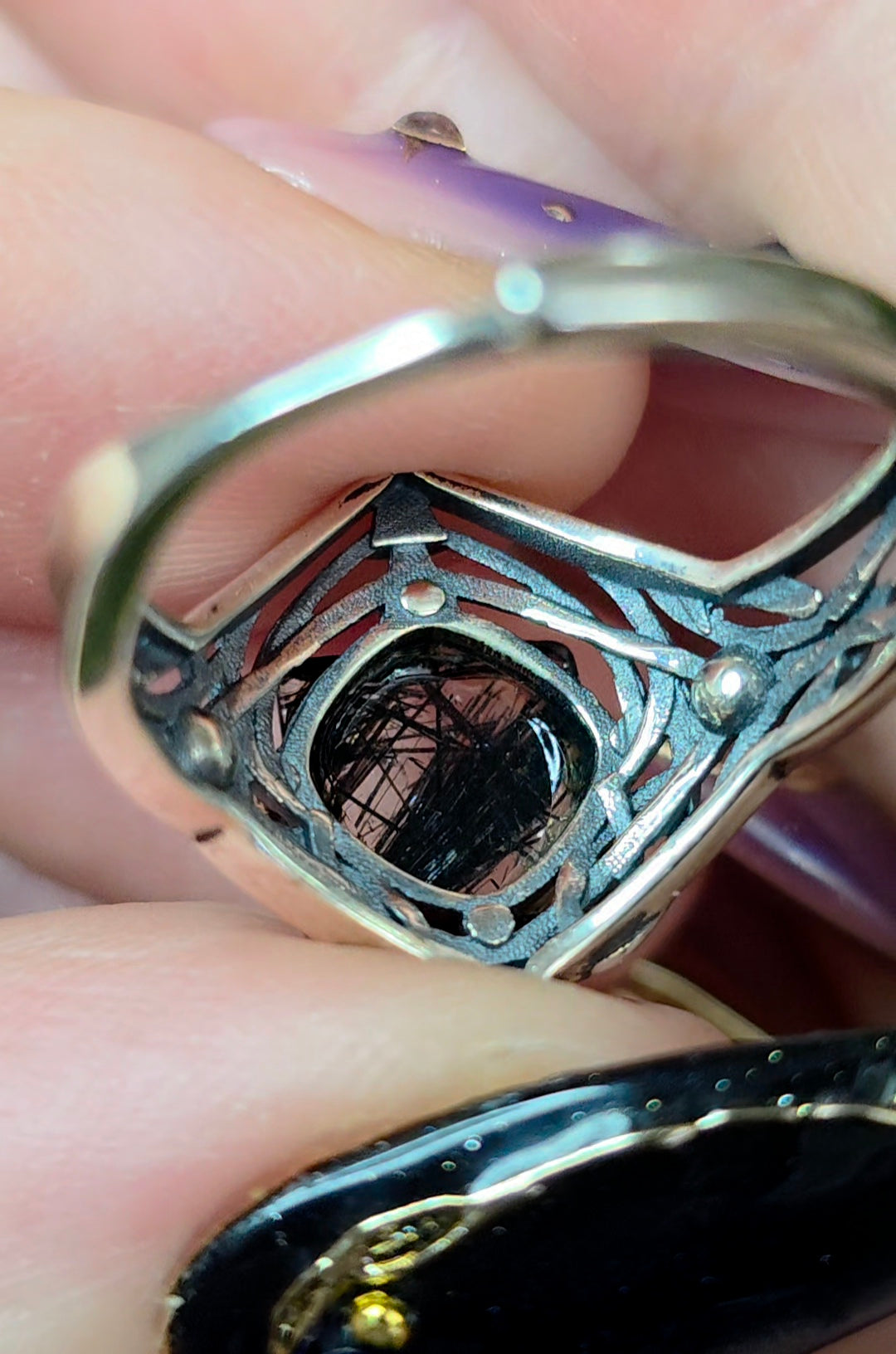 Black Rutile Ring C