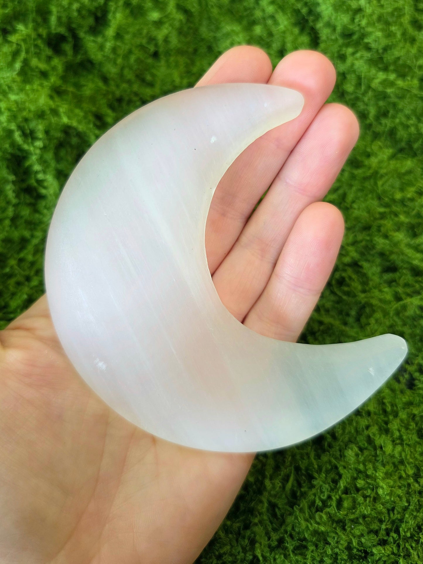 Satin Spar Moon A