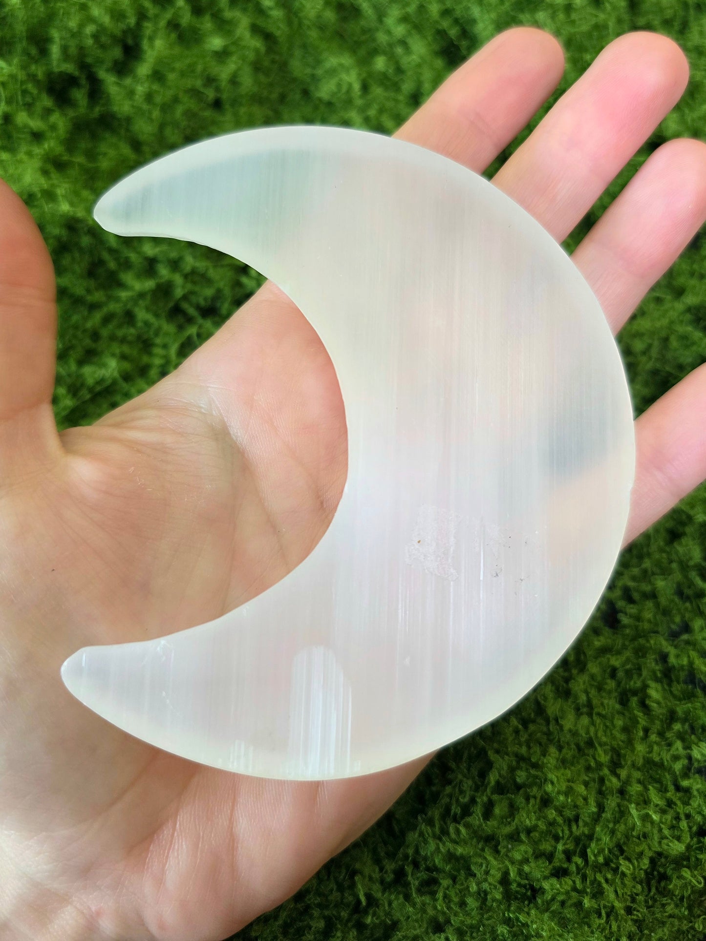 Satin Spar Moon A