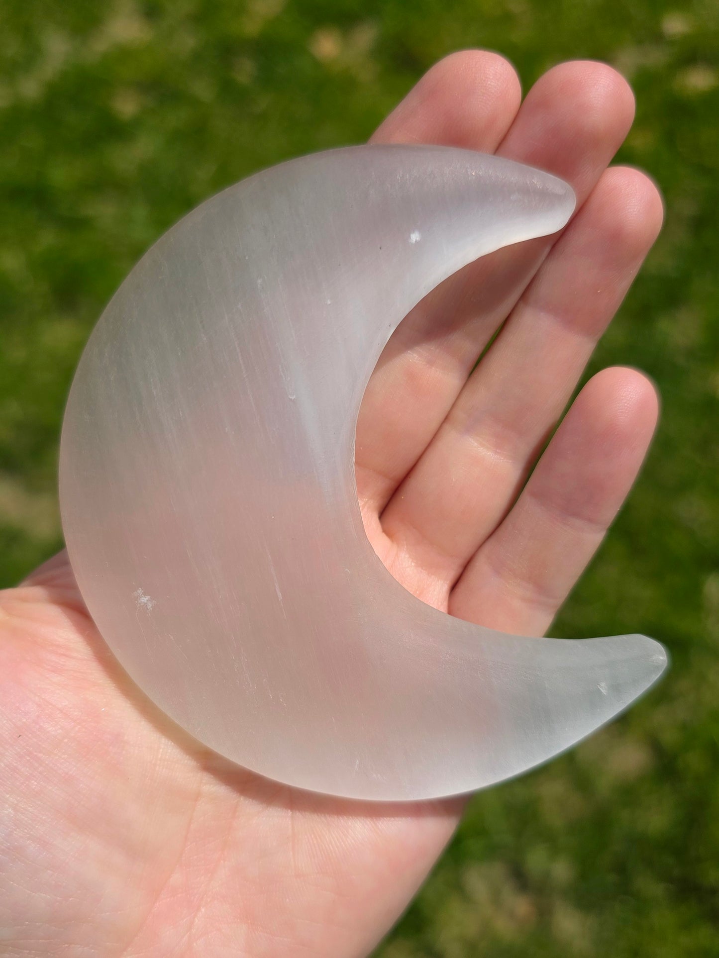 Satin Spar Moon A