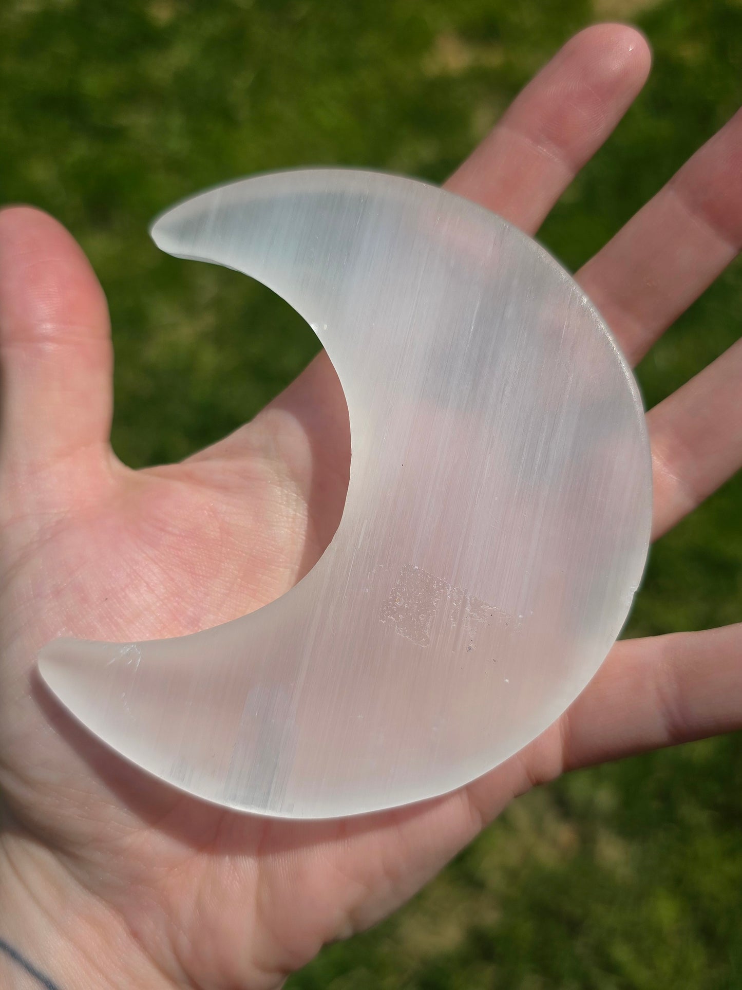 Satin Spar Moon A