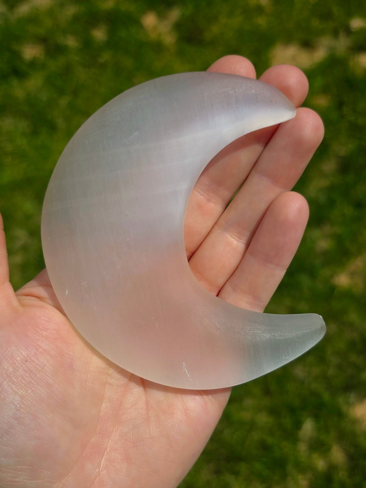 Satin Spar Moon B