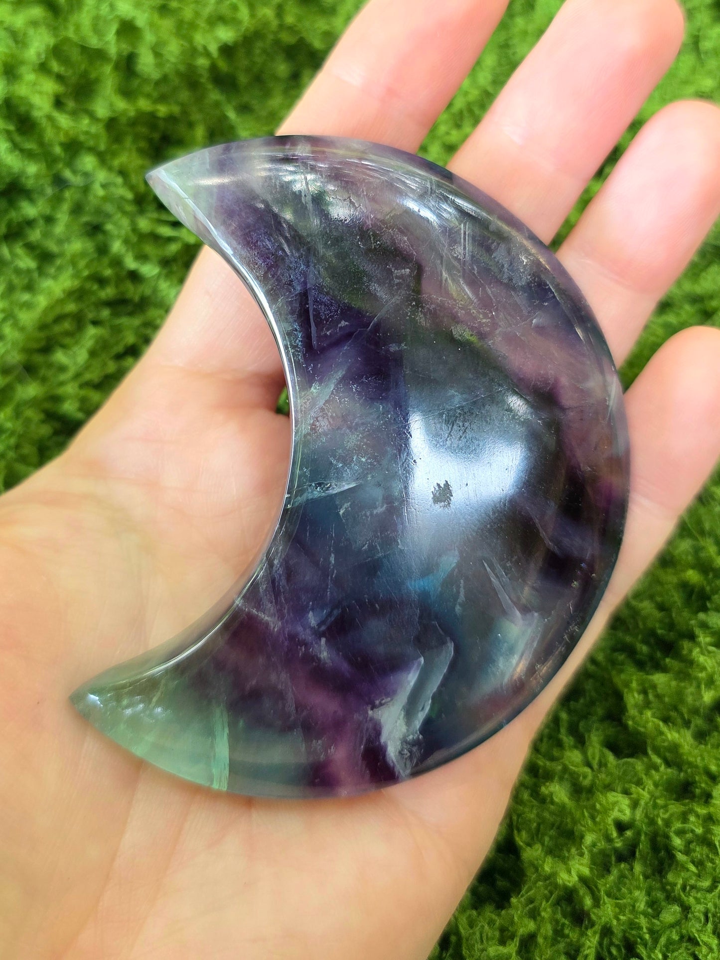 Banded Fluorite Moon A