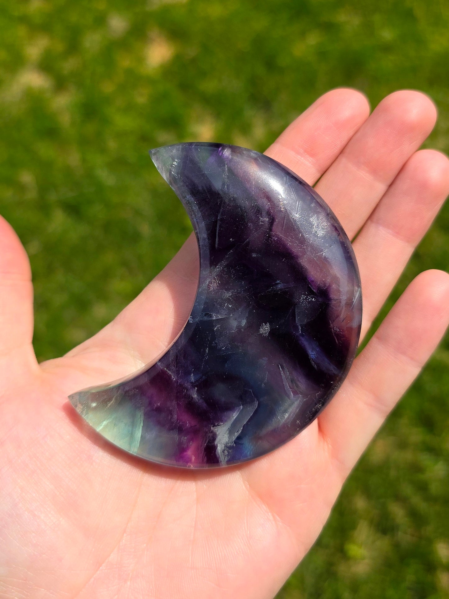 Banded Fluorite Moon A