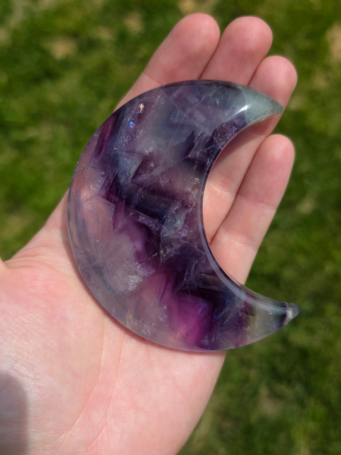 Banded Fluorite Moon B