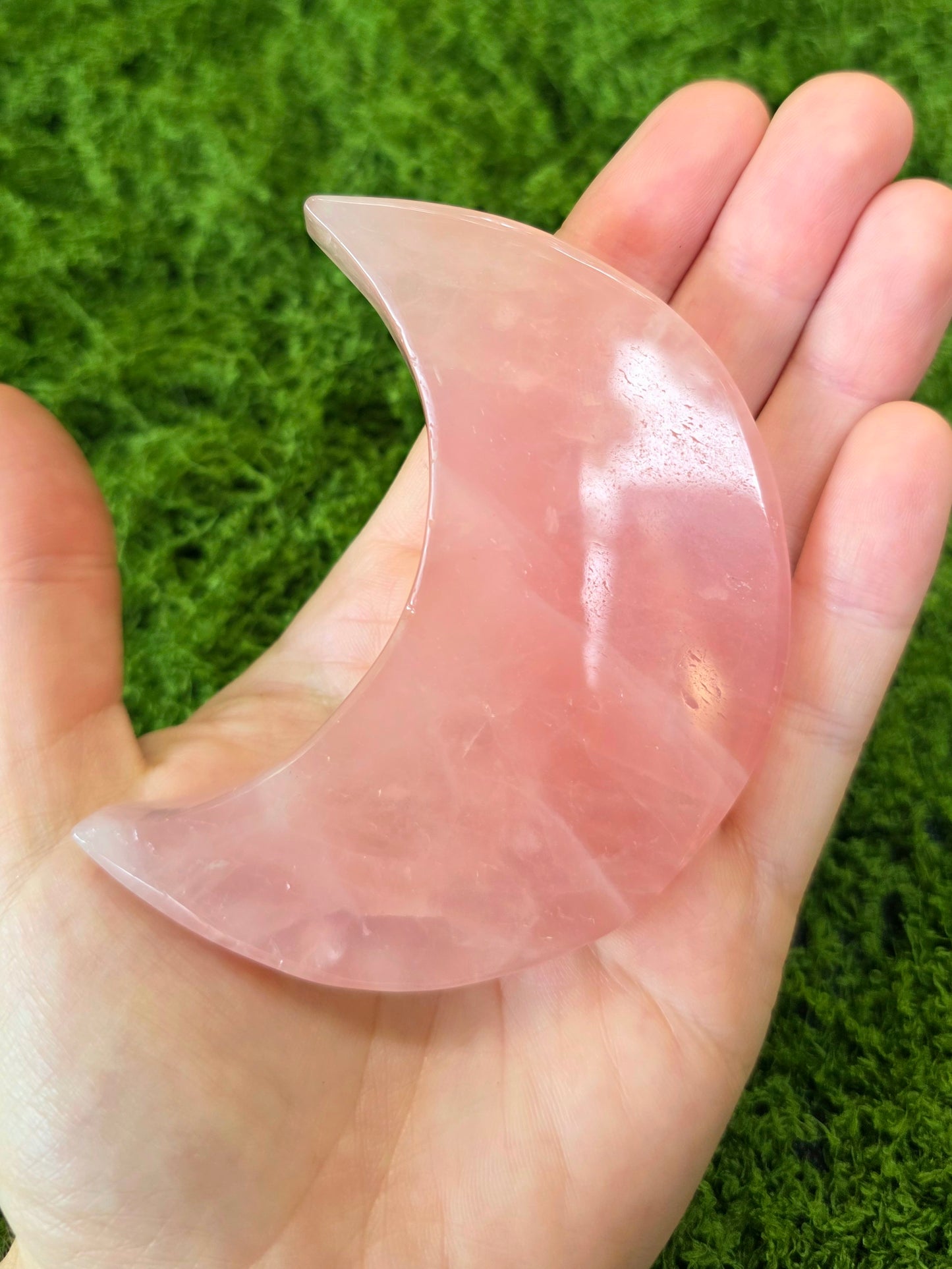 Rose Quartz Moon A