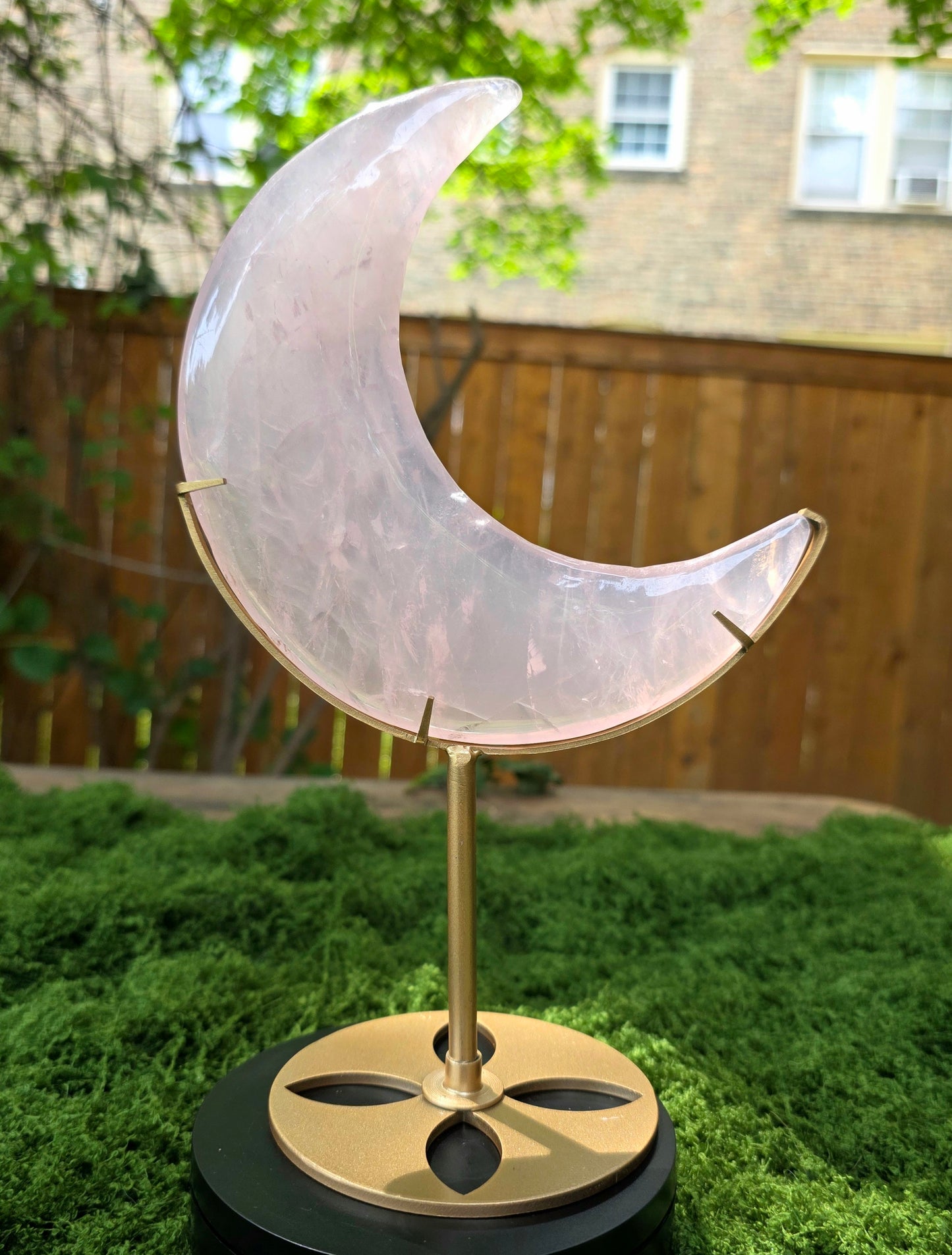 Rose Quartz Moon C