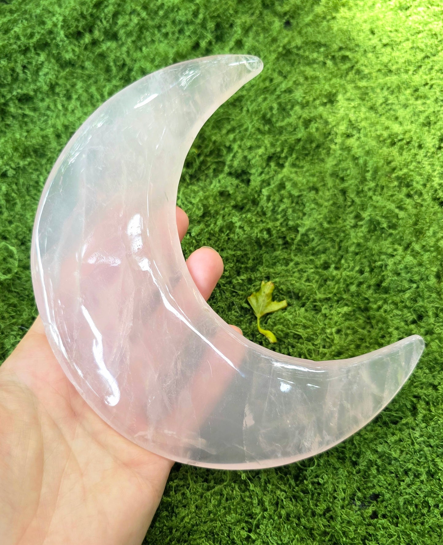Rose Quartz Moon C