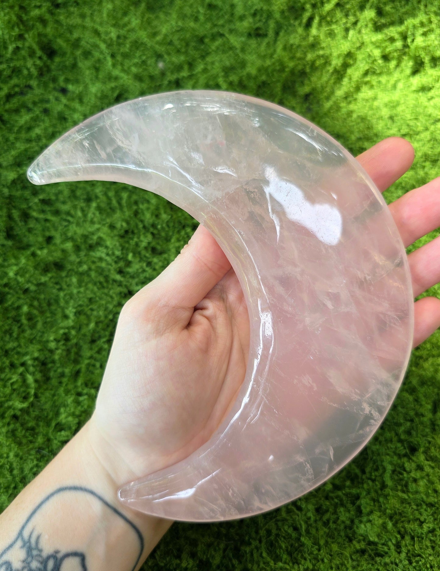 Rose Quartz Moon C