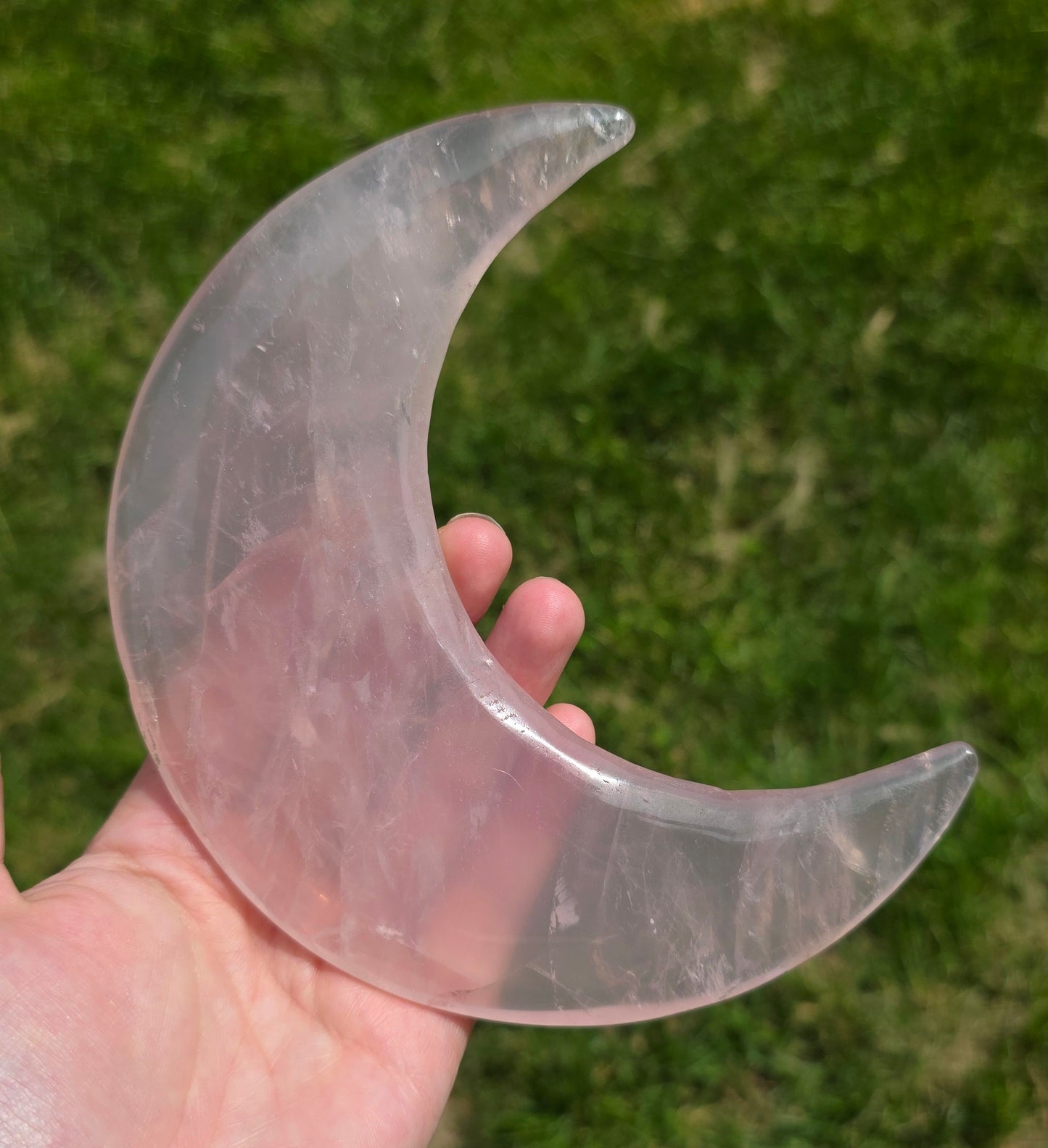Rose Quartz Moon C