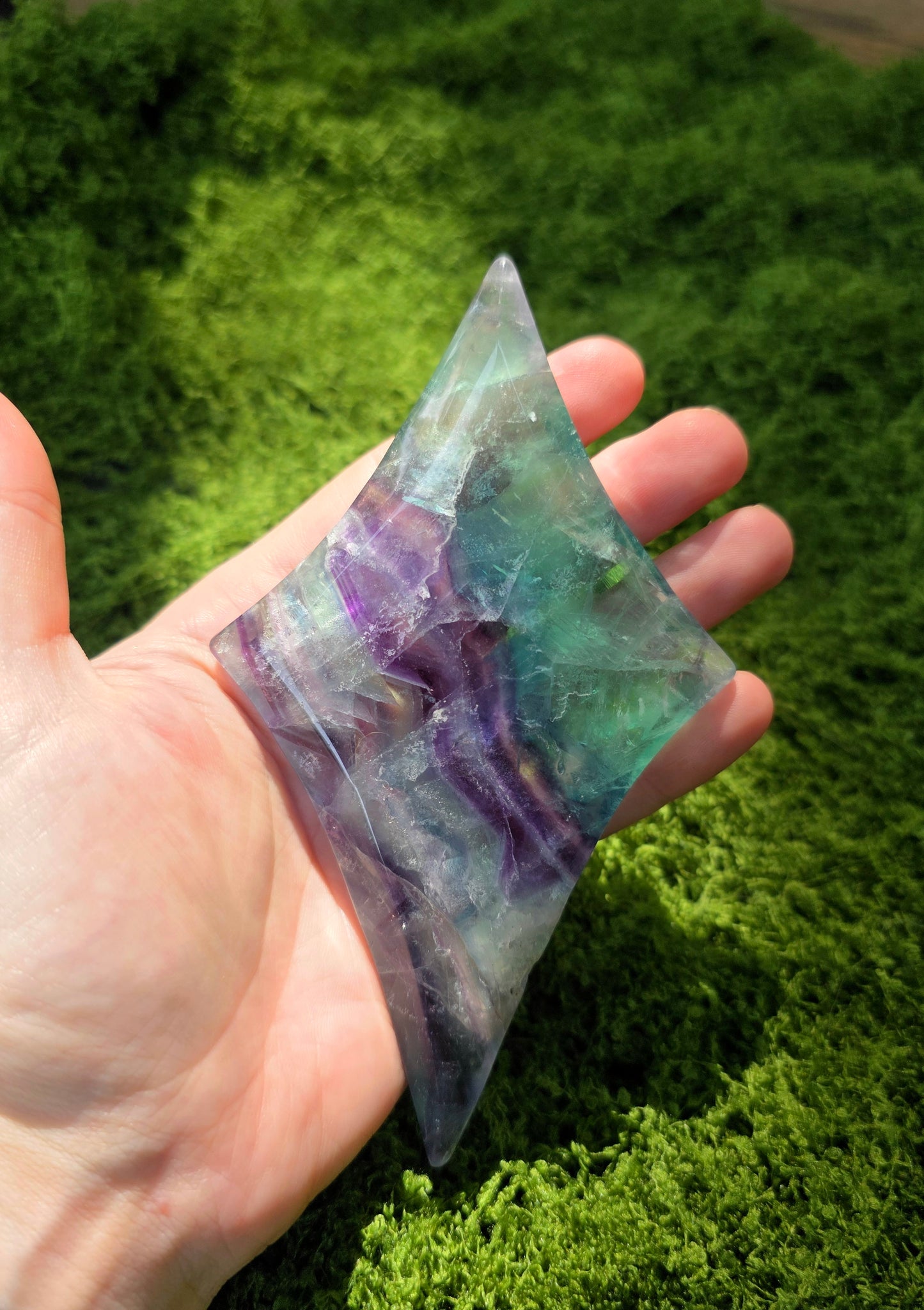 Banded Fluorite Double Stars