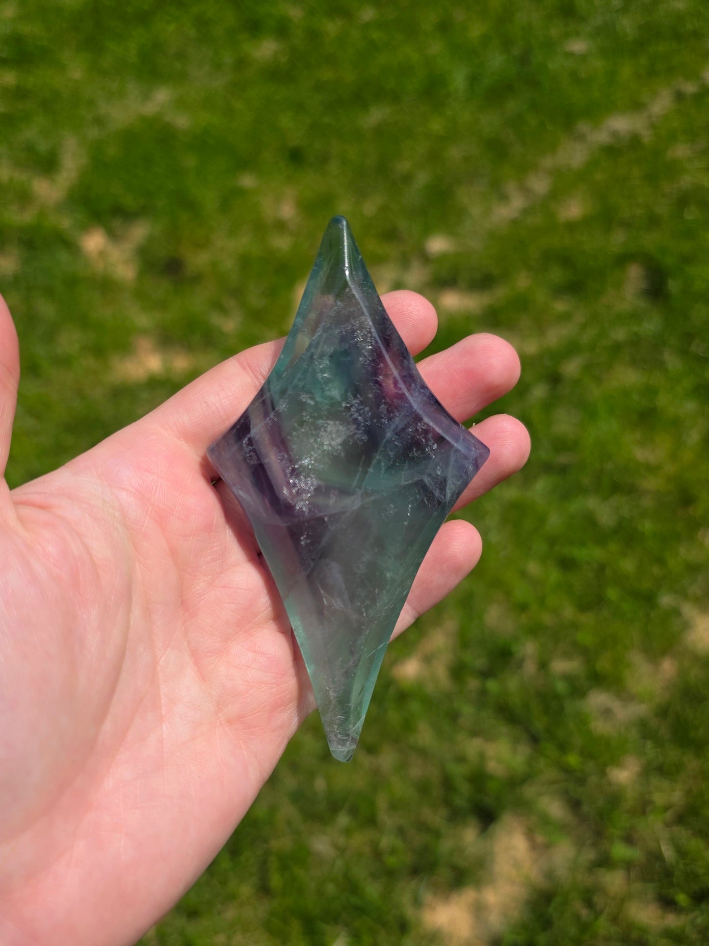 Banded Fluorite Double Stars