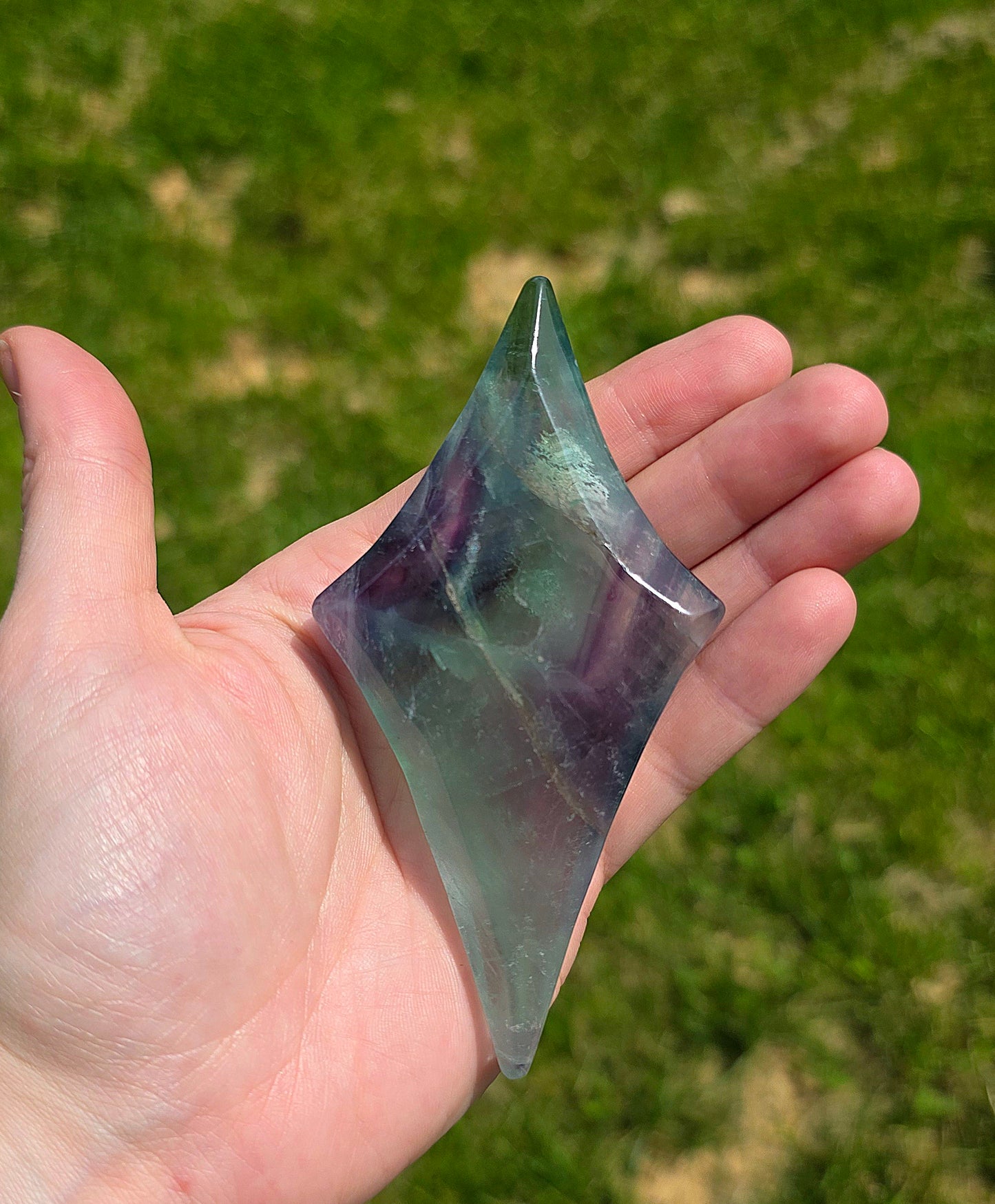 Banded Fluorite Double Stars