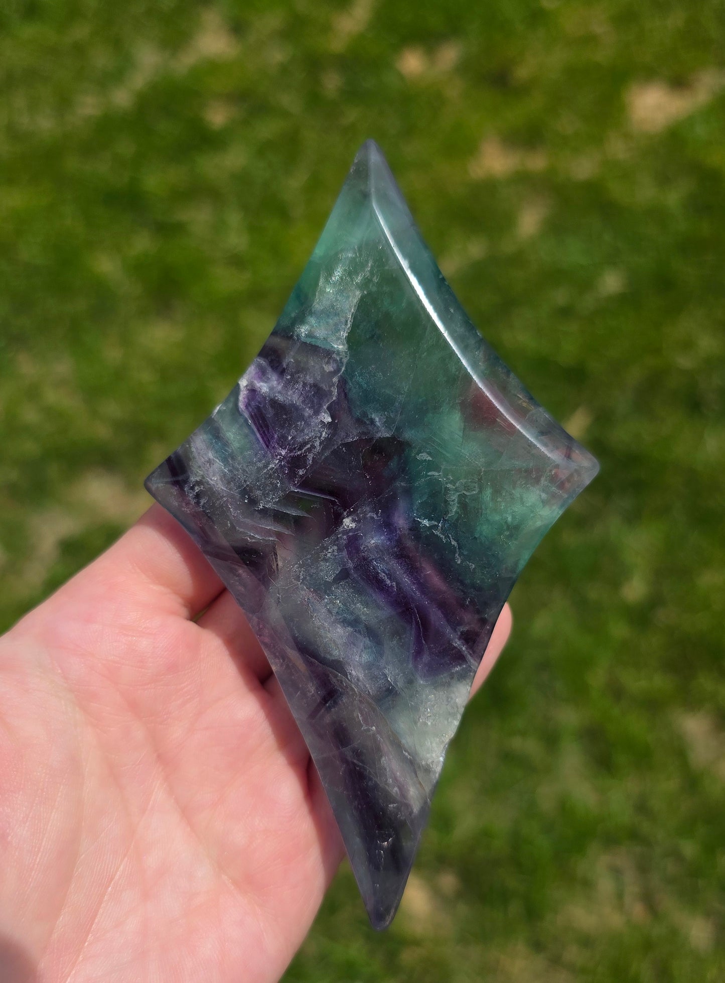 Banded Fluorite Double Stars