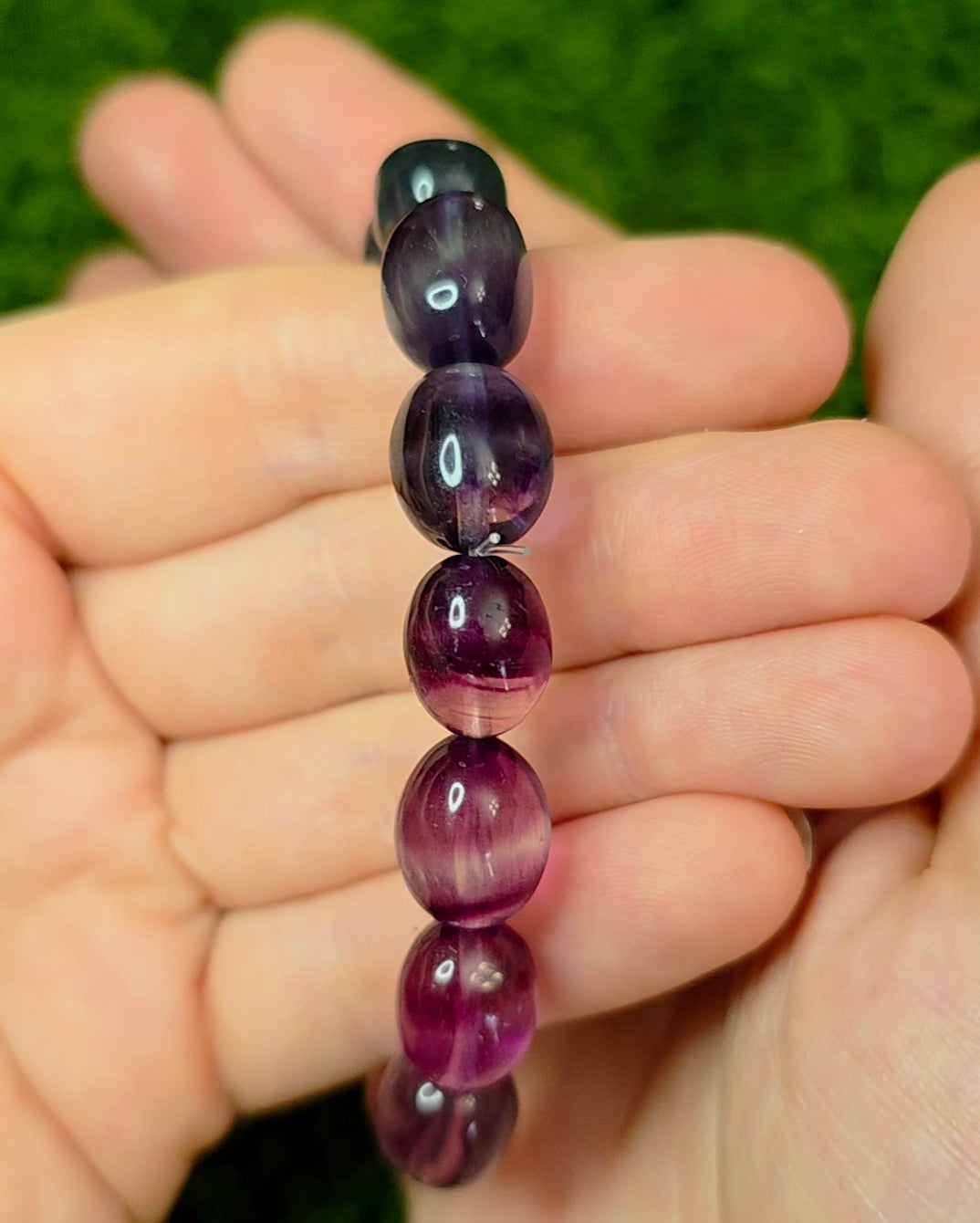 Candy Fluorite Stretch Bracelet