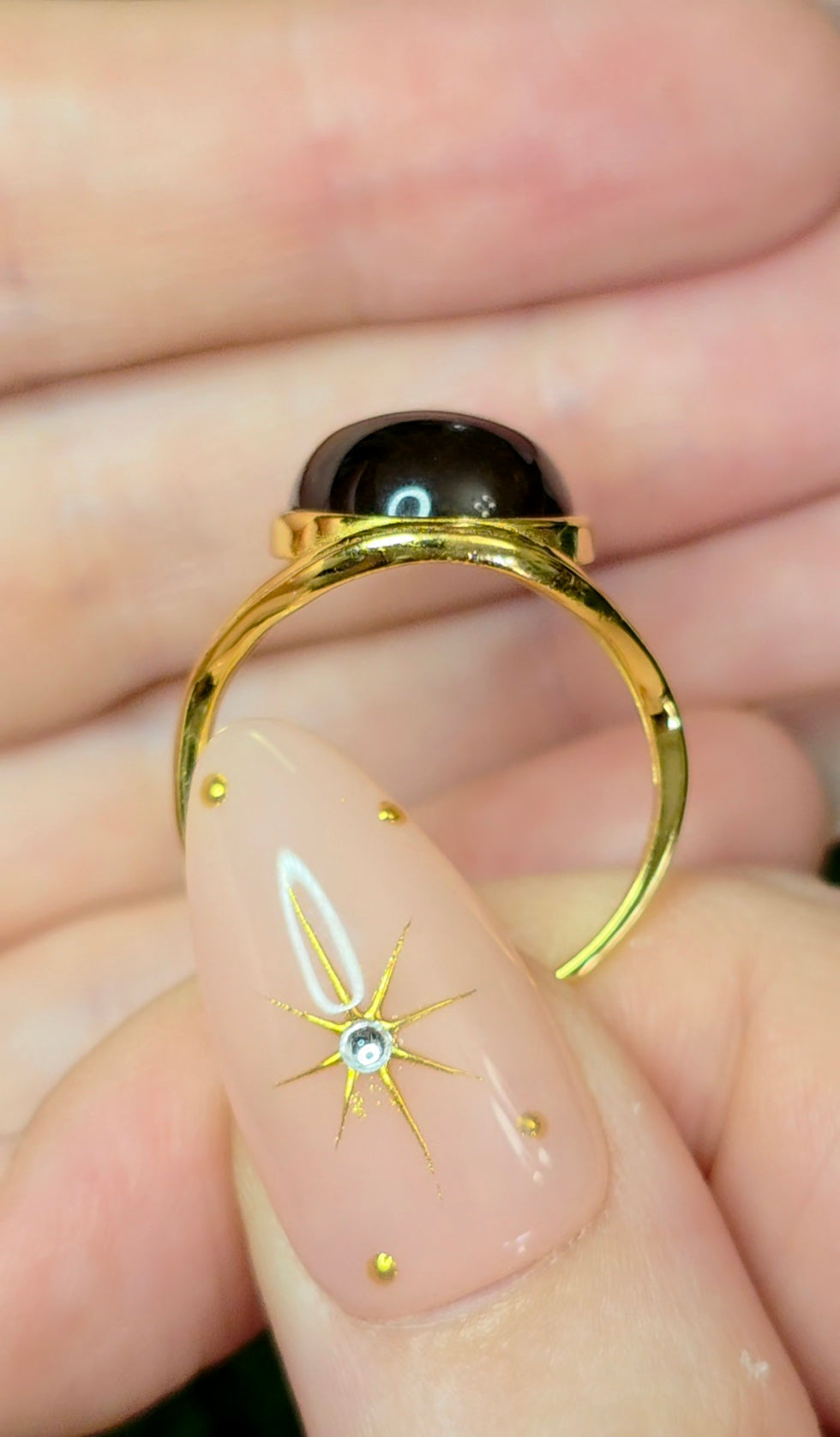 Golden Tigers Eye Ring