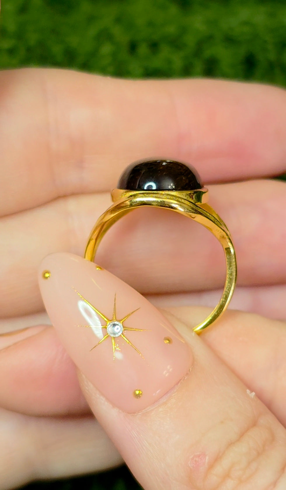 Golden Tigers Eye Ring