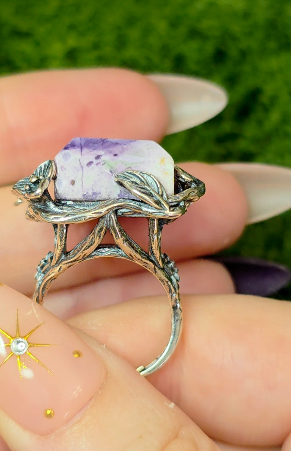 Morado Opal Ring
