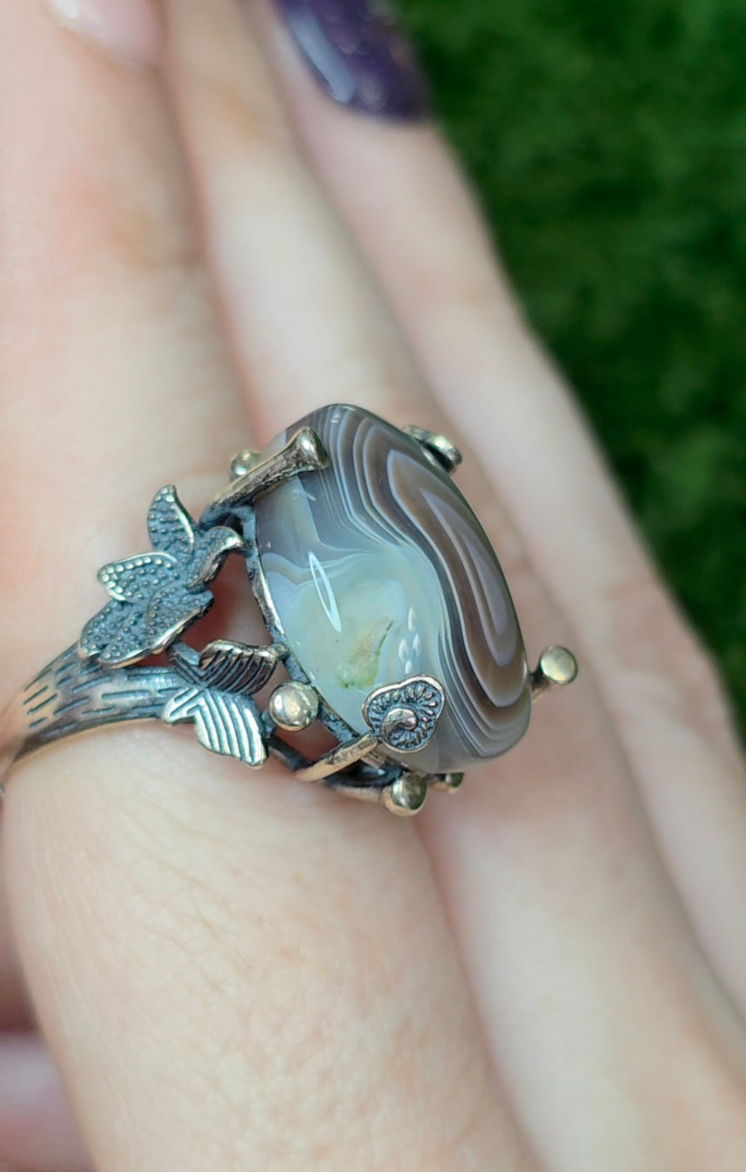 Botswana Agate Ring