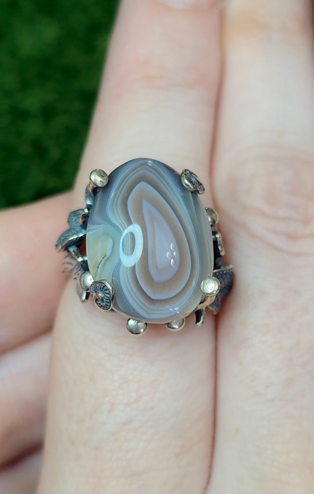 Botswana Agate Ring