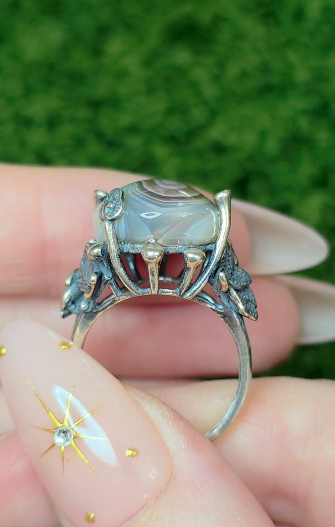 Botswana Agate Ring