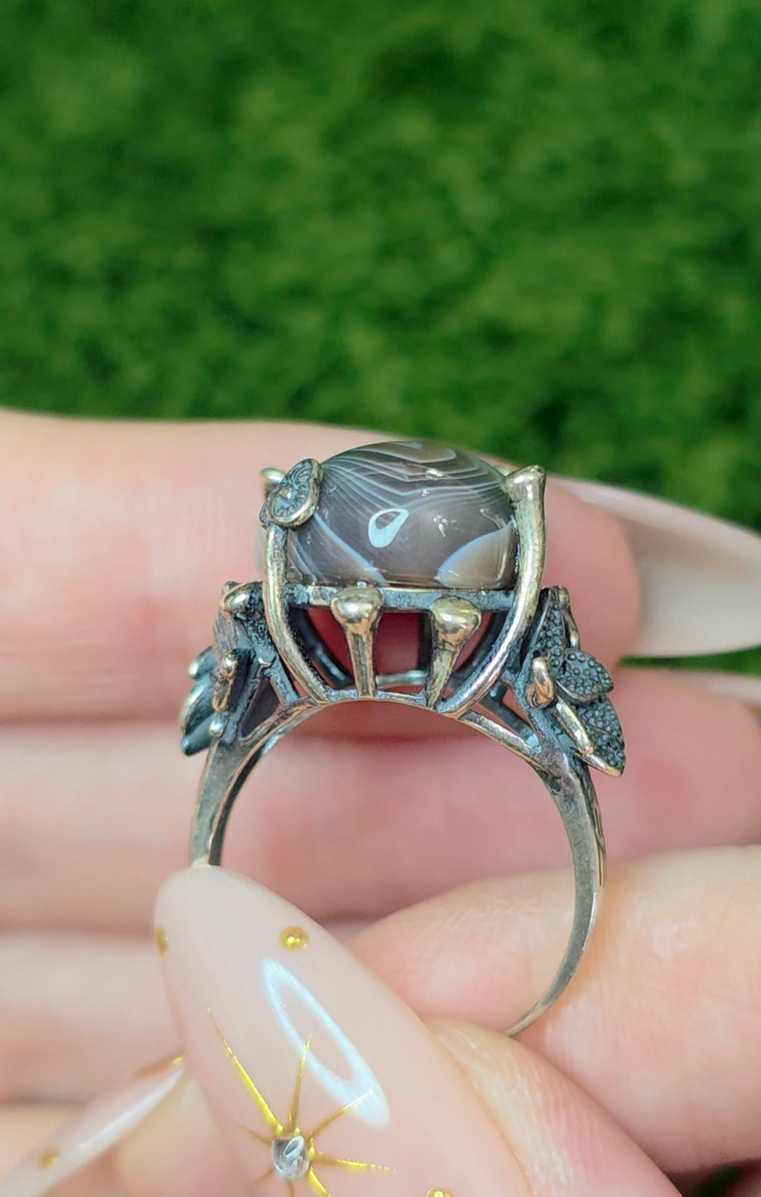Botswana Agate Ring
