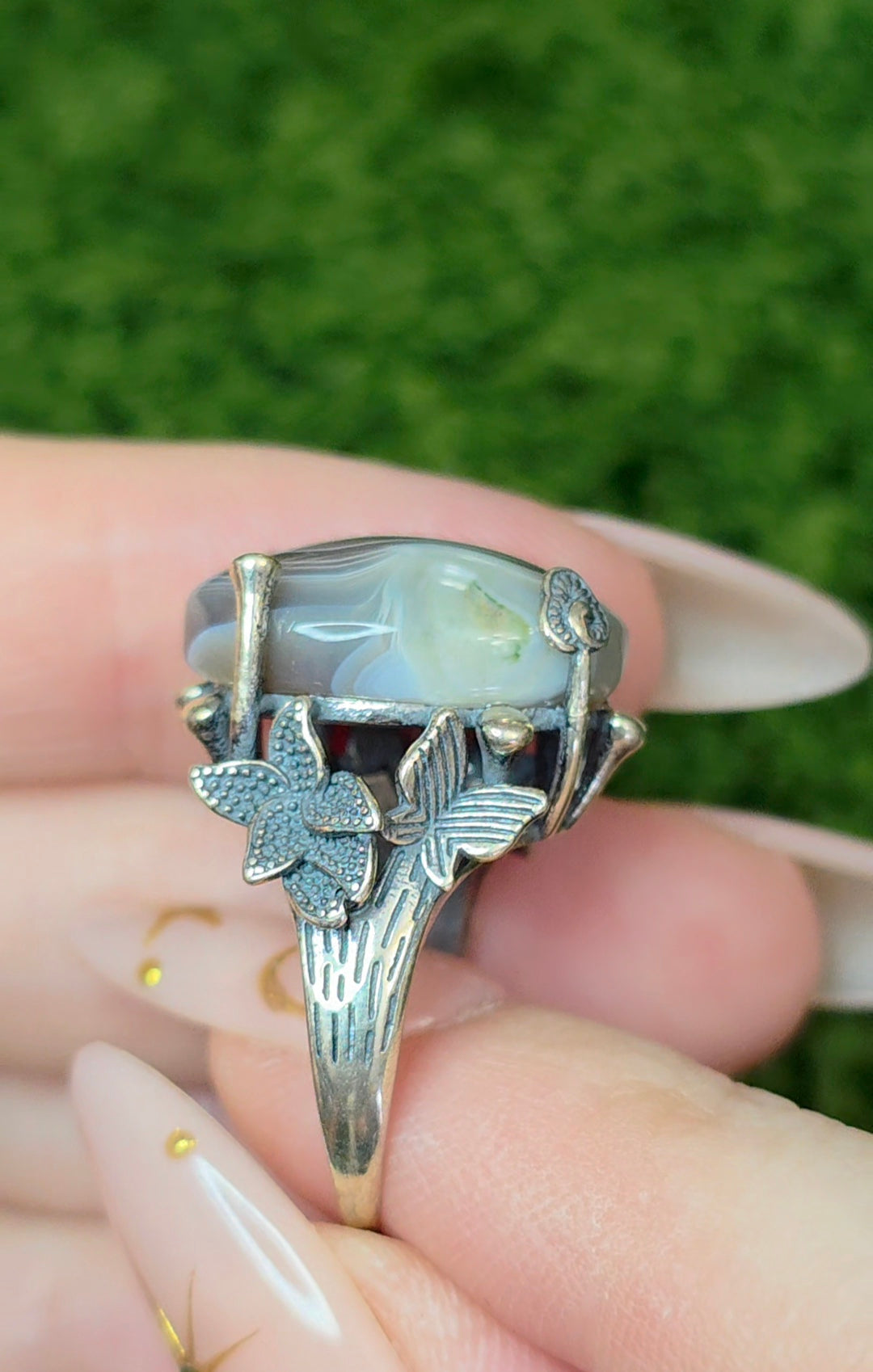 Botswana Agate Ring