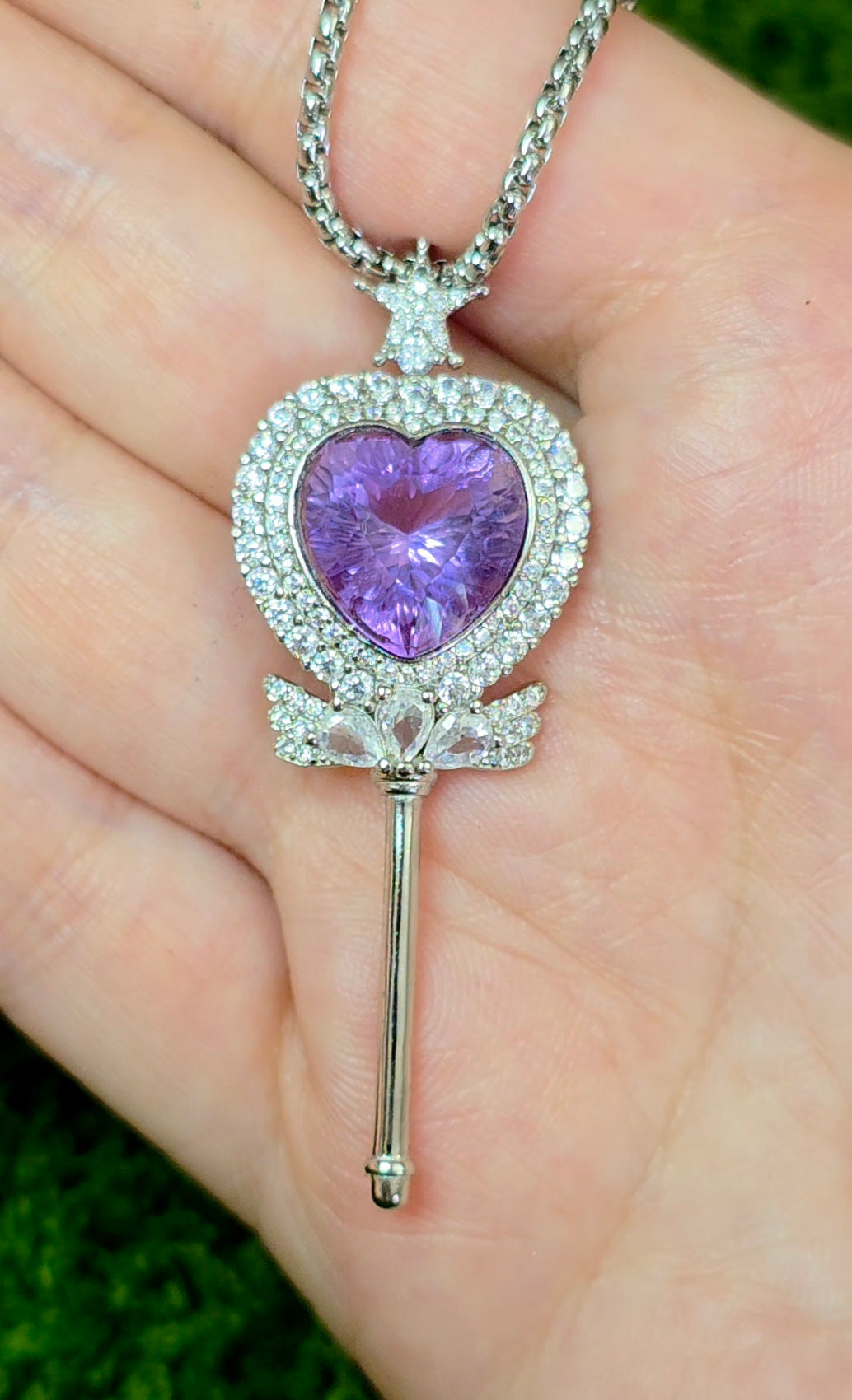 Amethyst Wand Pendant