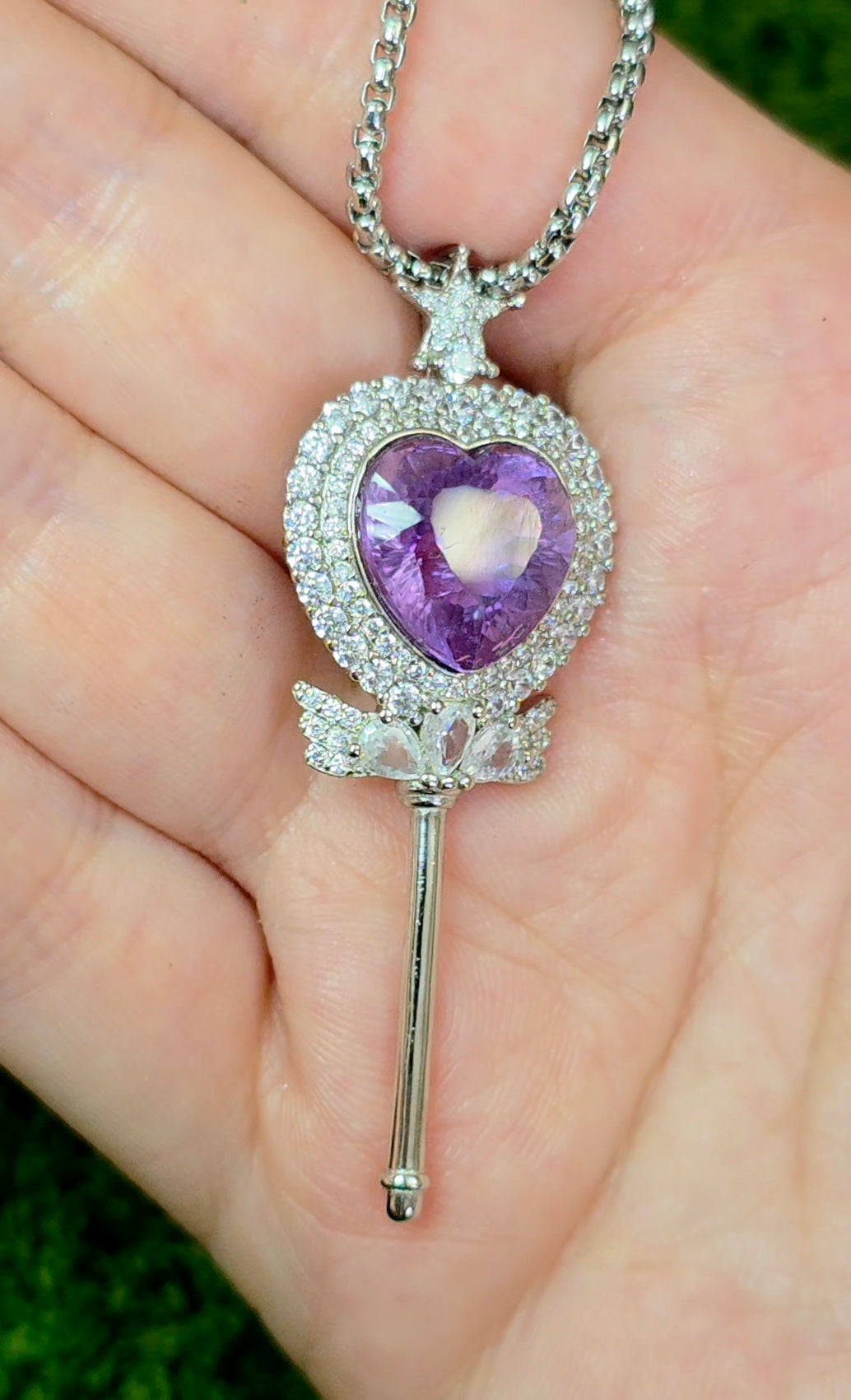 Amethyst Wand Pendant
