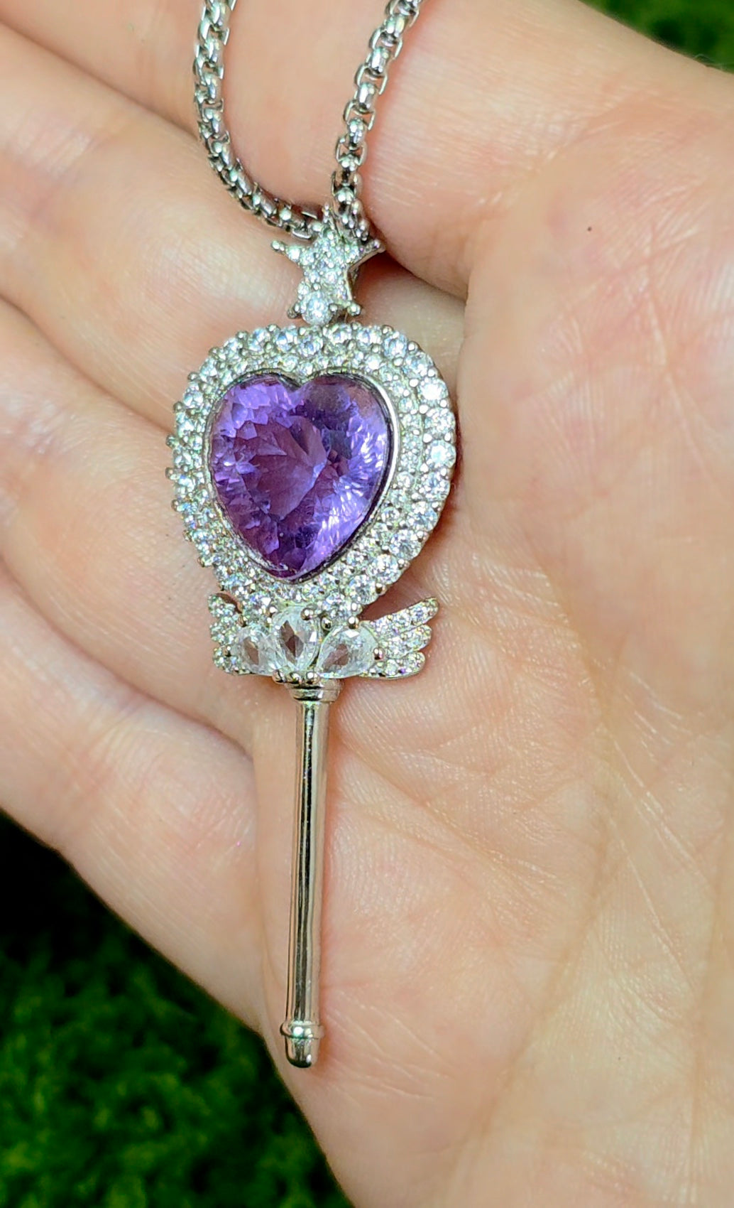 Amethyst Wand Pendant