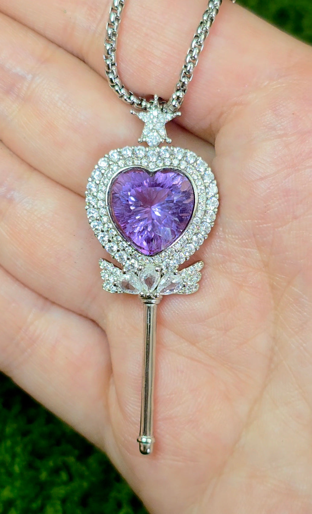 Amethyst Wand Pendant
