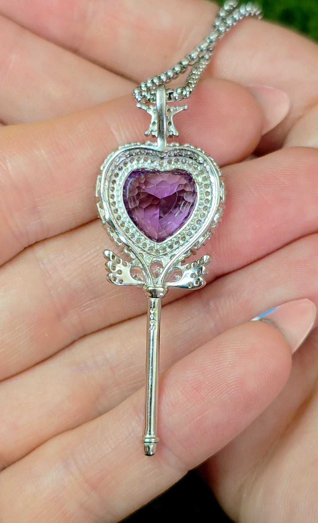 Amethyst Wand Pendant