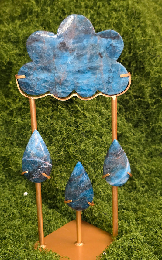 Blue Apatite Rain Cloud B