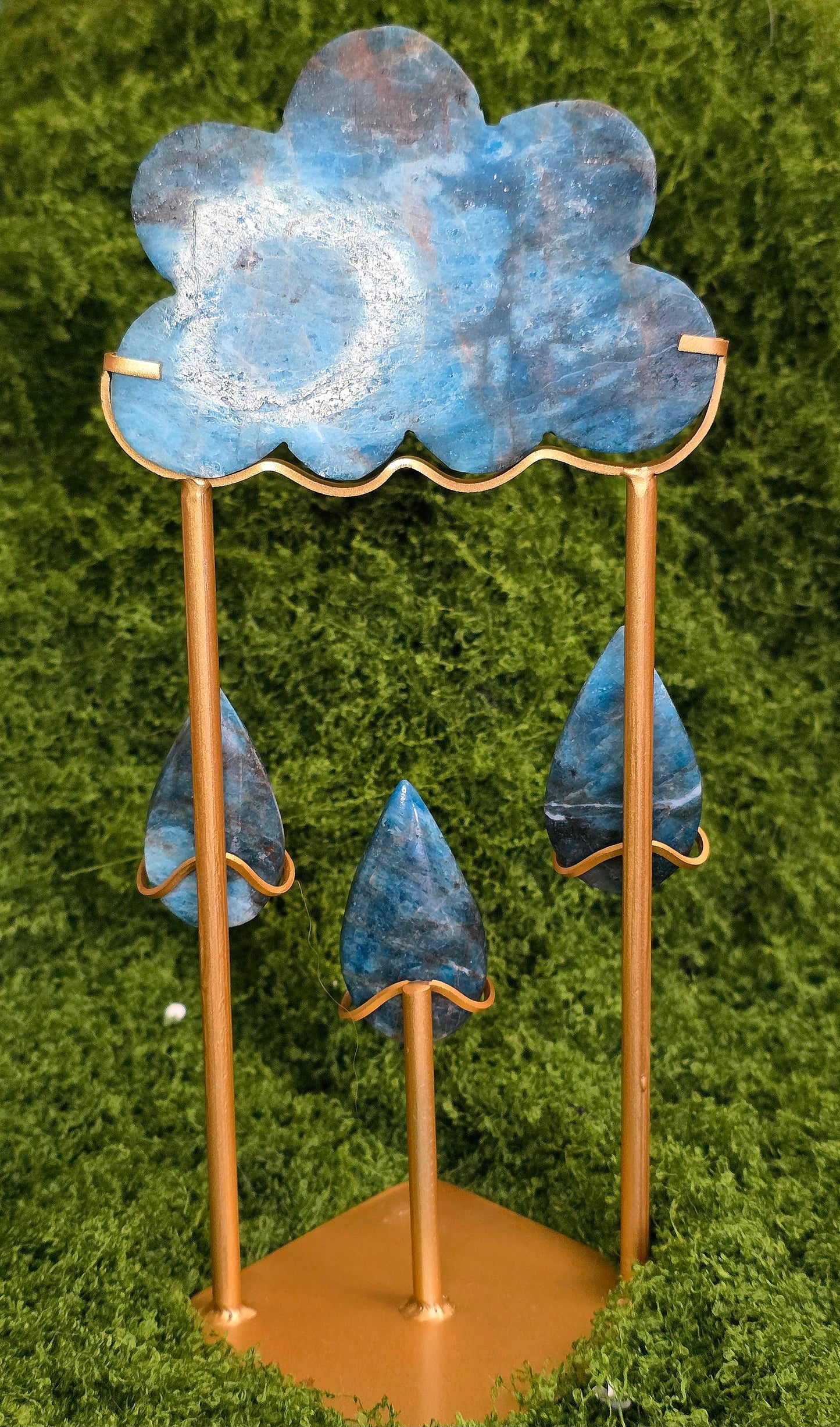 Blue Apatite Rain Cloud B