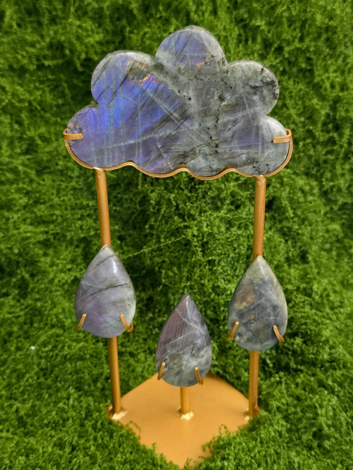 Sunset Labradorite Rain Cloud