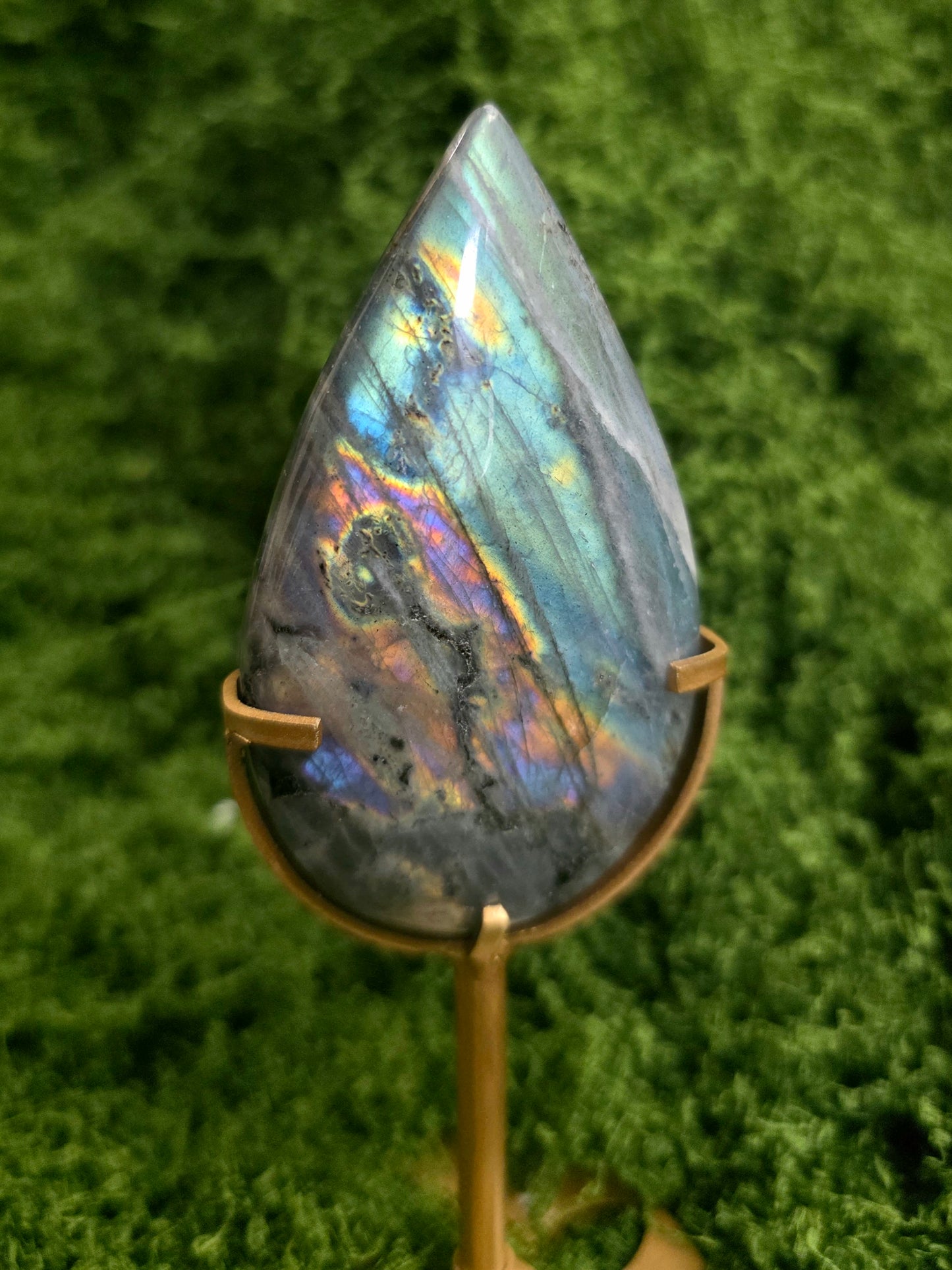 Sunset Labradorite Water Drop