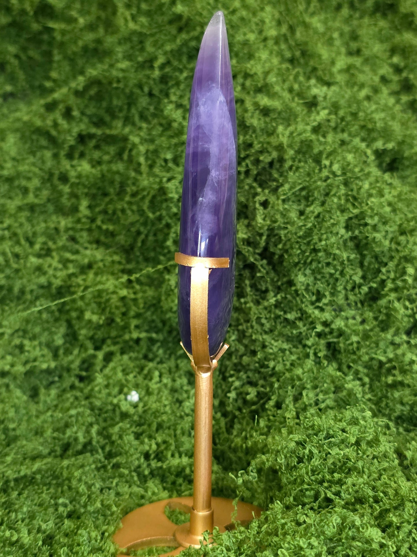 Purple Fluorite Water Drop